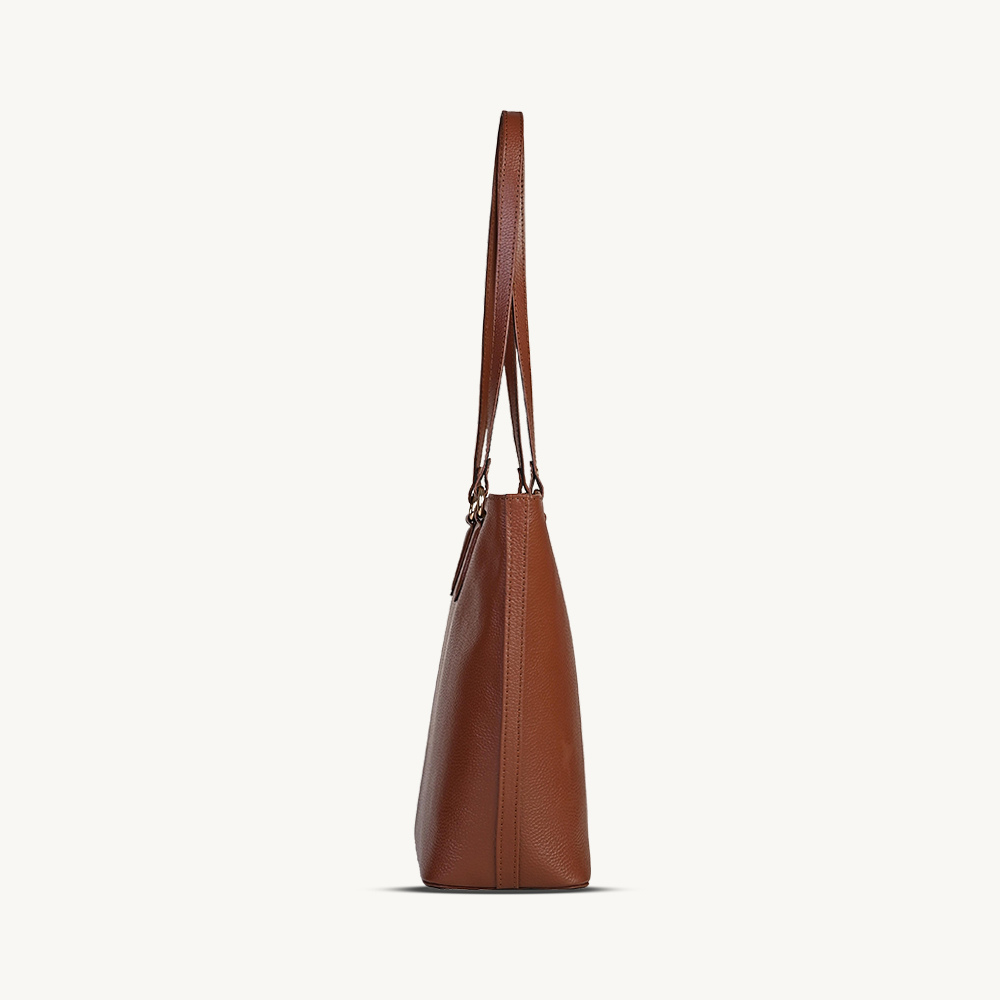 Warm Tan Professional Tote