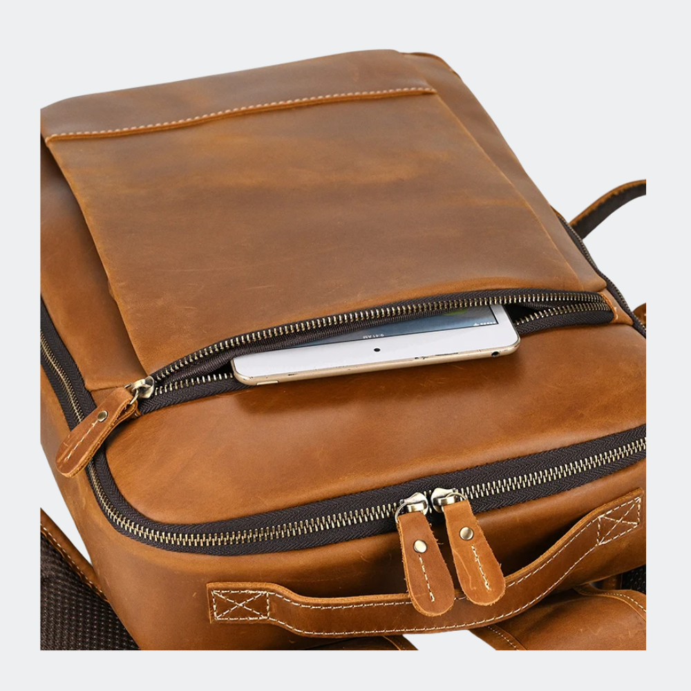 Heritage Tan Laptop Backpack