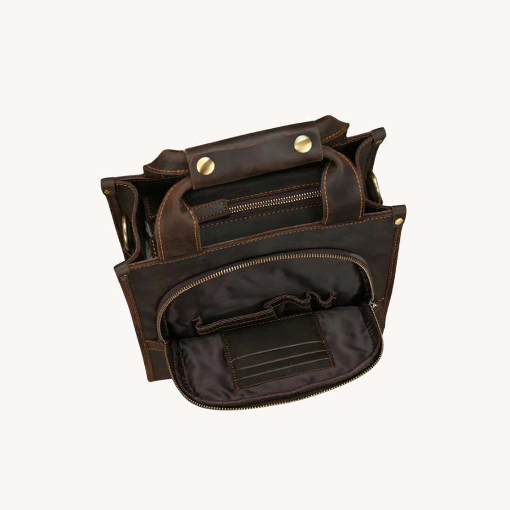 Brown Templar Messenger Bag