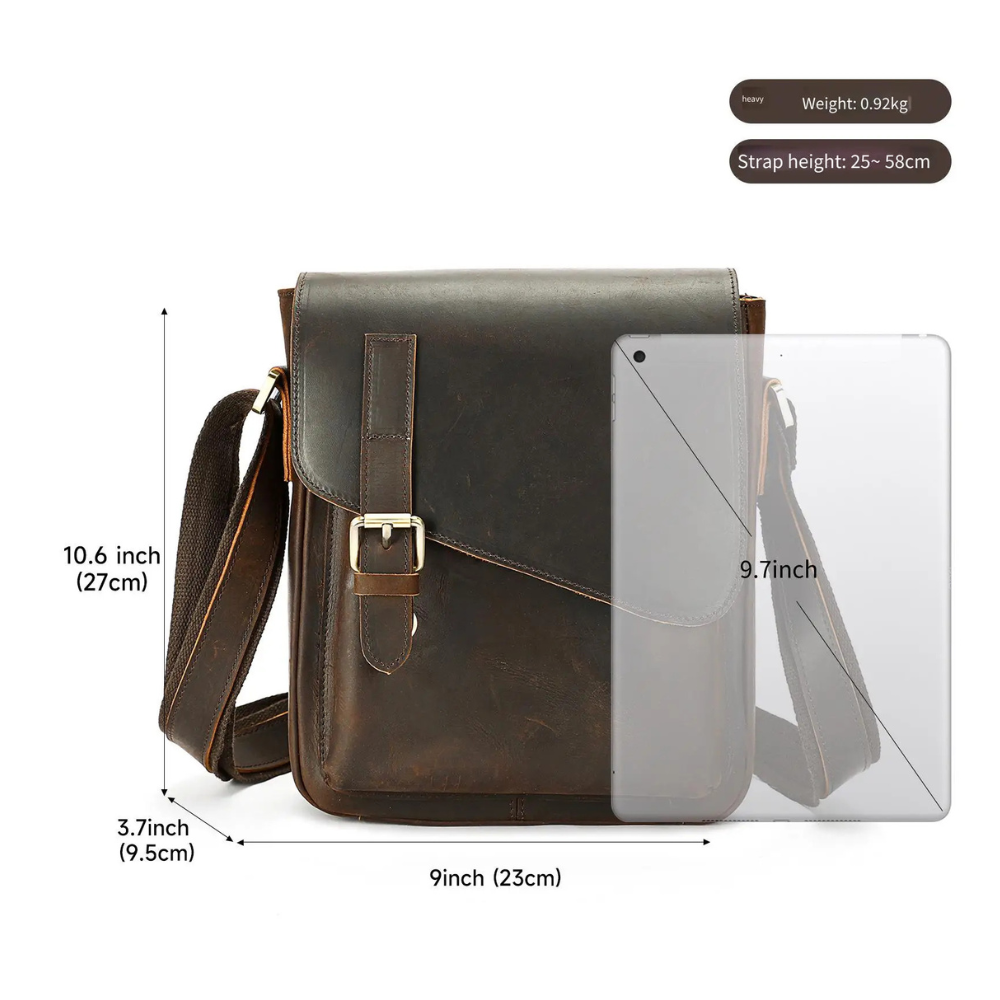 Dark Coffee Roamer Shoulder Bag