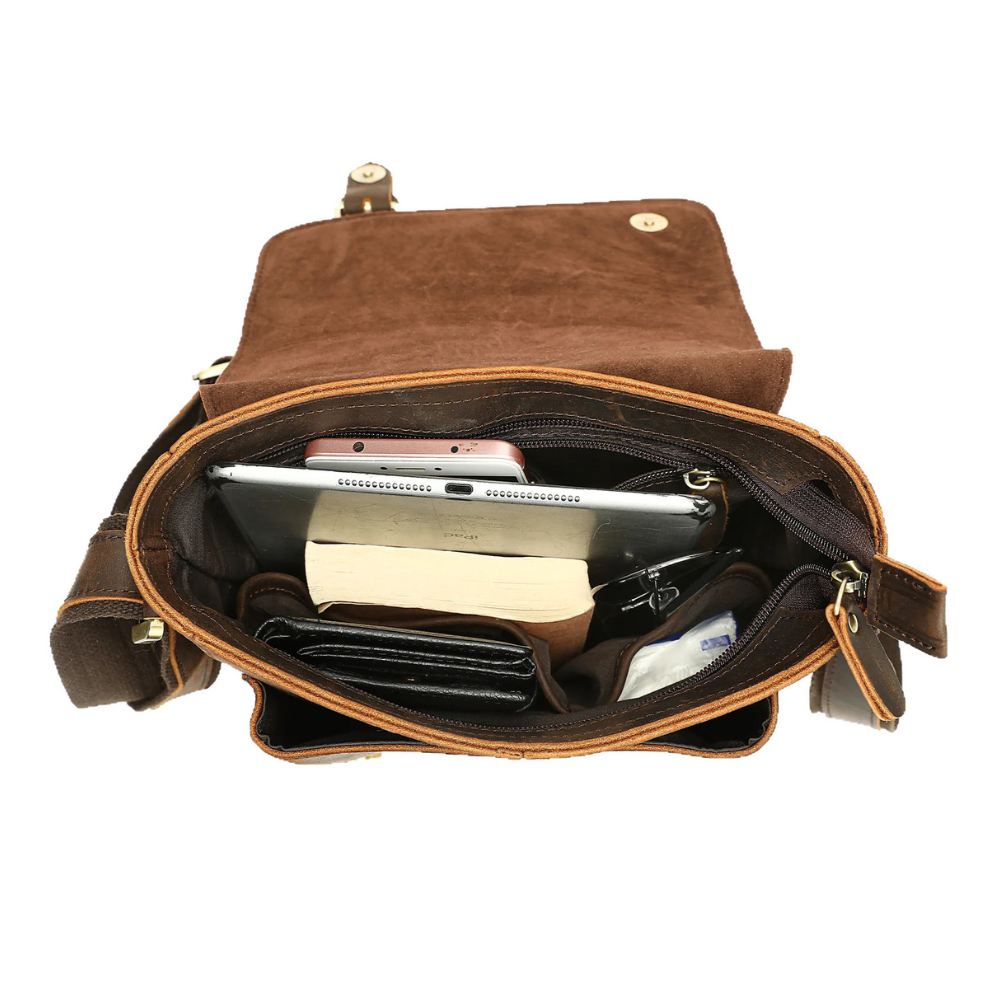 Dark Coffee Roamer Shoulder Bag