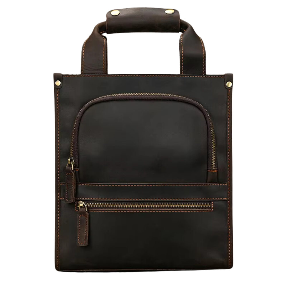 Brown Templar Messenger Bag