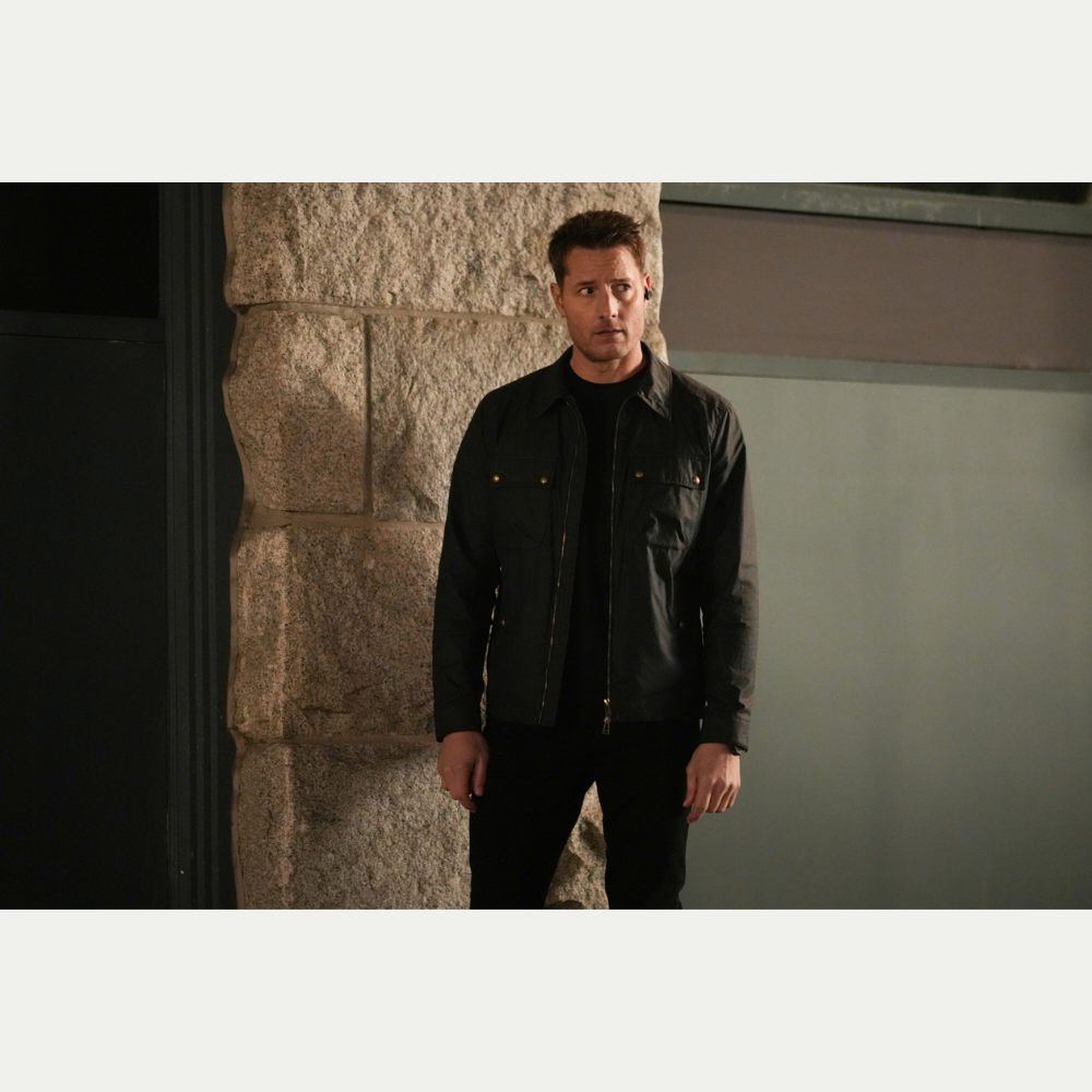Justin Hartley Tracker Neptune Black Cotton Jacket