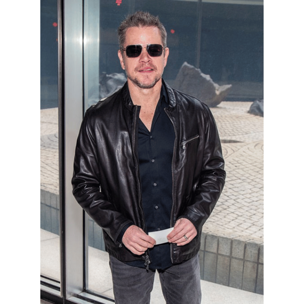 Matt-Damon-Leather-Jacket