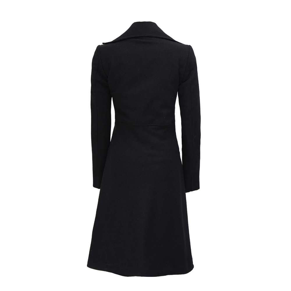 Black Double-Breasted Heritage Coat