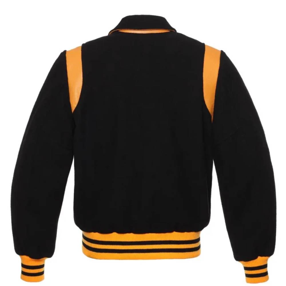 Black Gold Elite Varsity Jacket