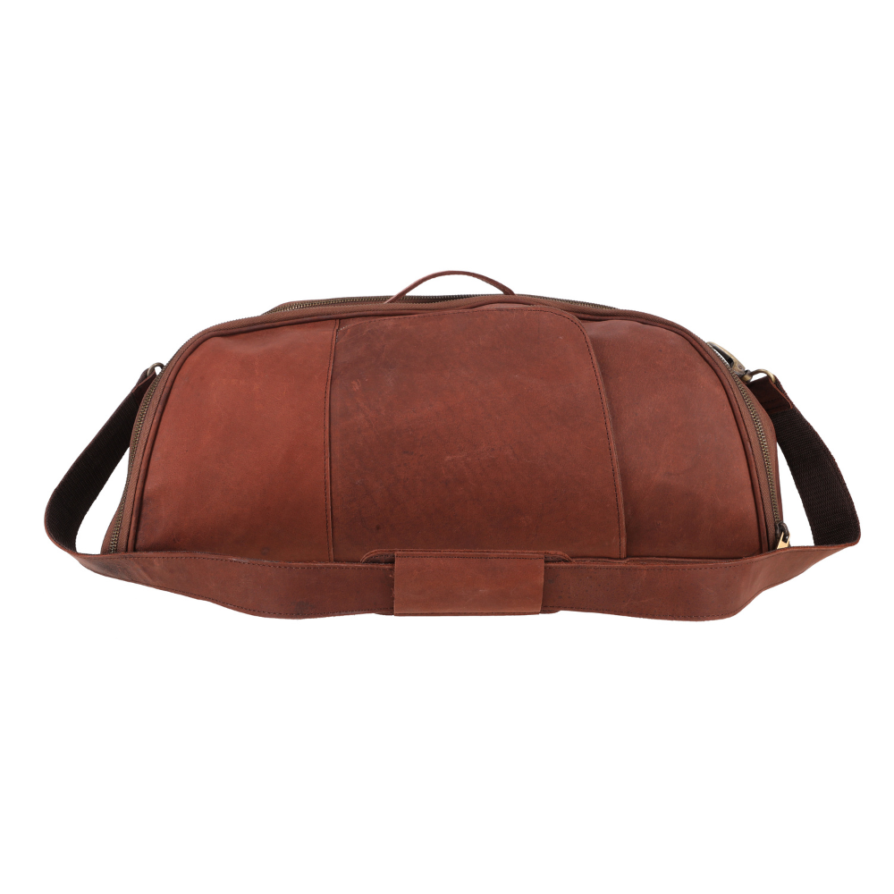 Brown Adventure Leather Duffle