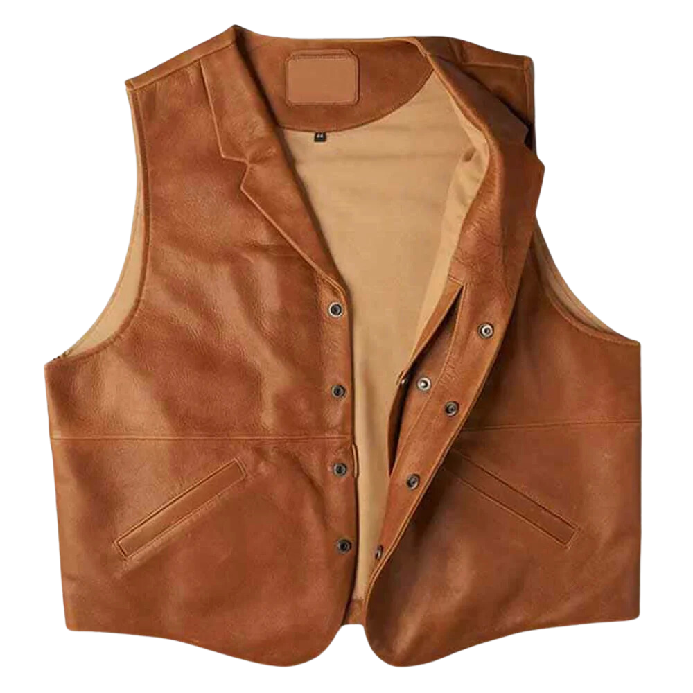 Brown Cowboy Vest