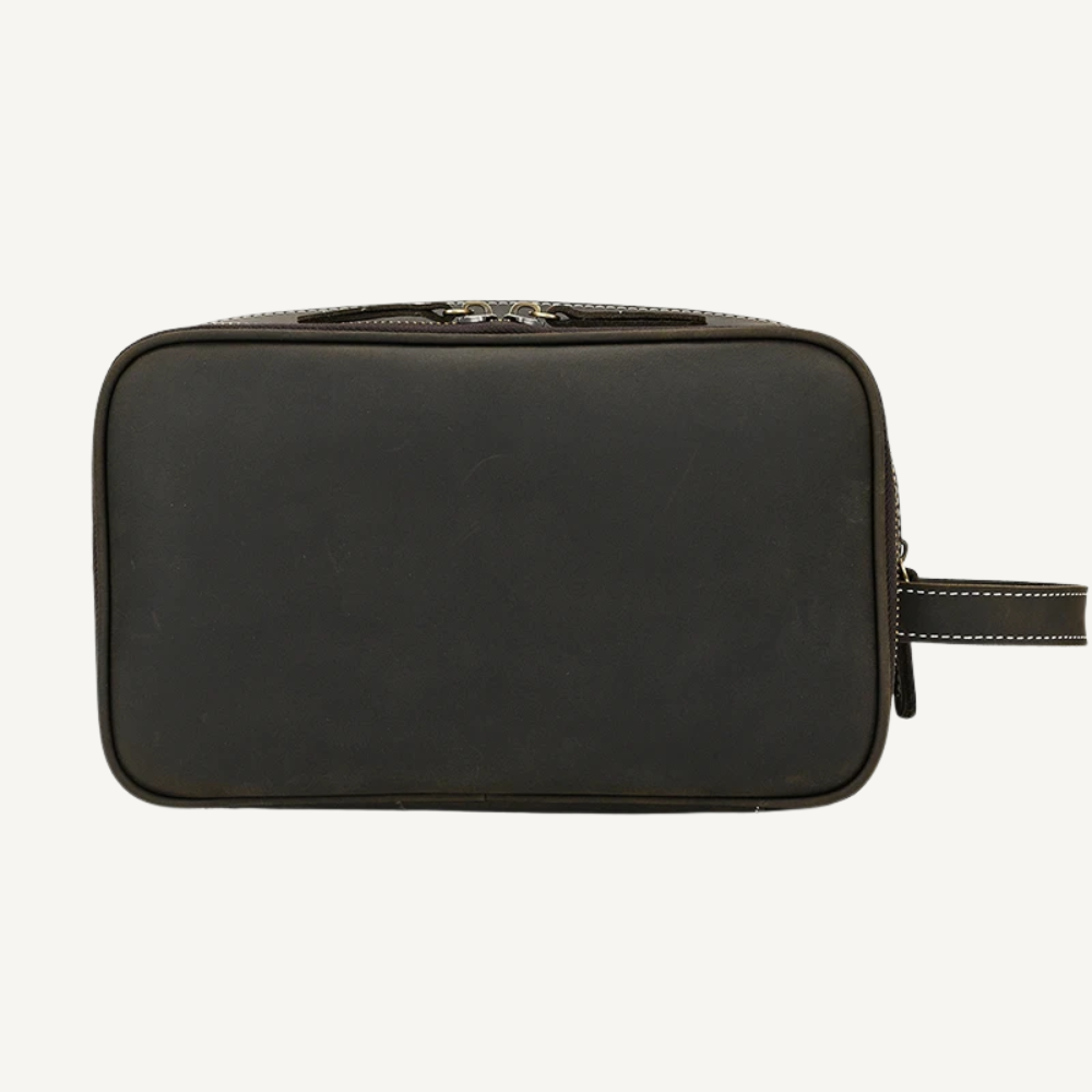 Dark Brown Allure Toiletry Bag