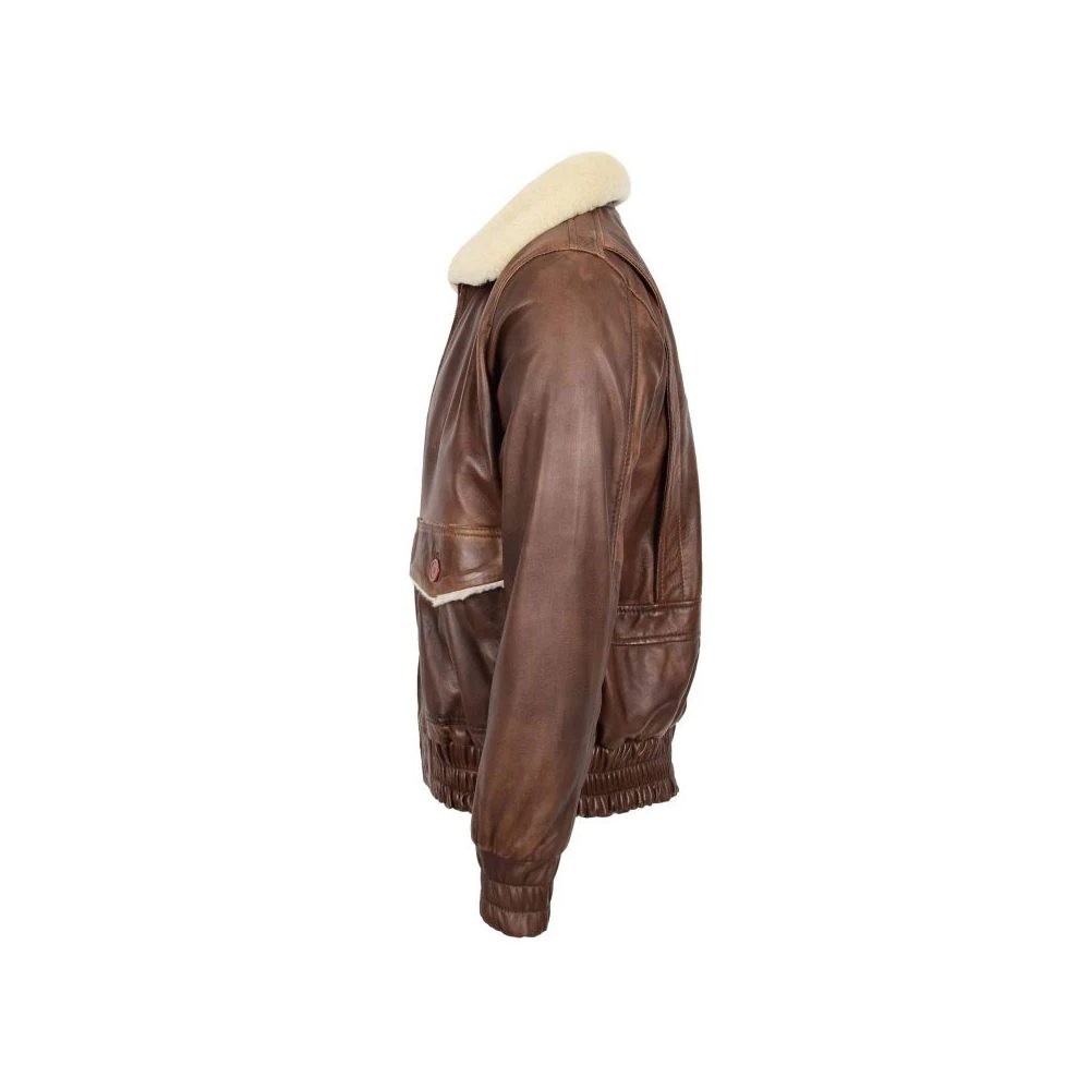 Dark Brown Aviator Elite Jacket