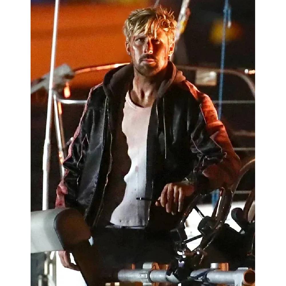 Miami-Vice-Stunt-Team-Ryan-Gosling-Black-Leather-Jacket