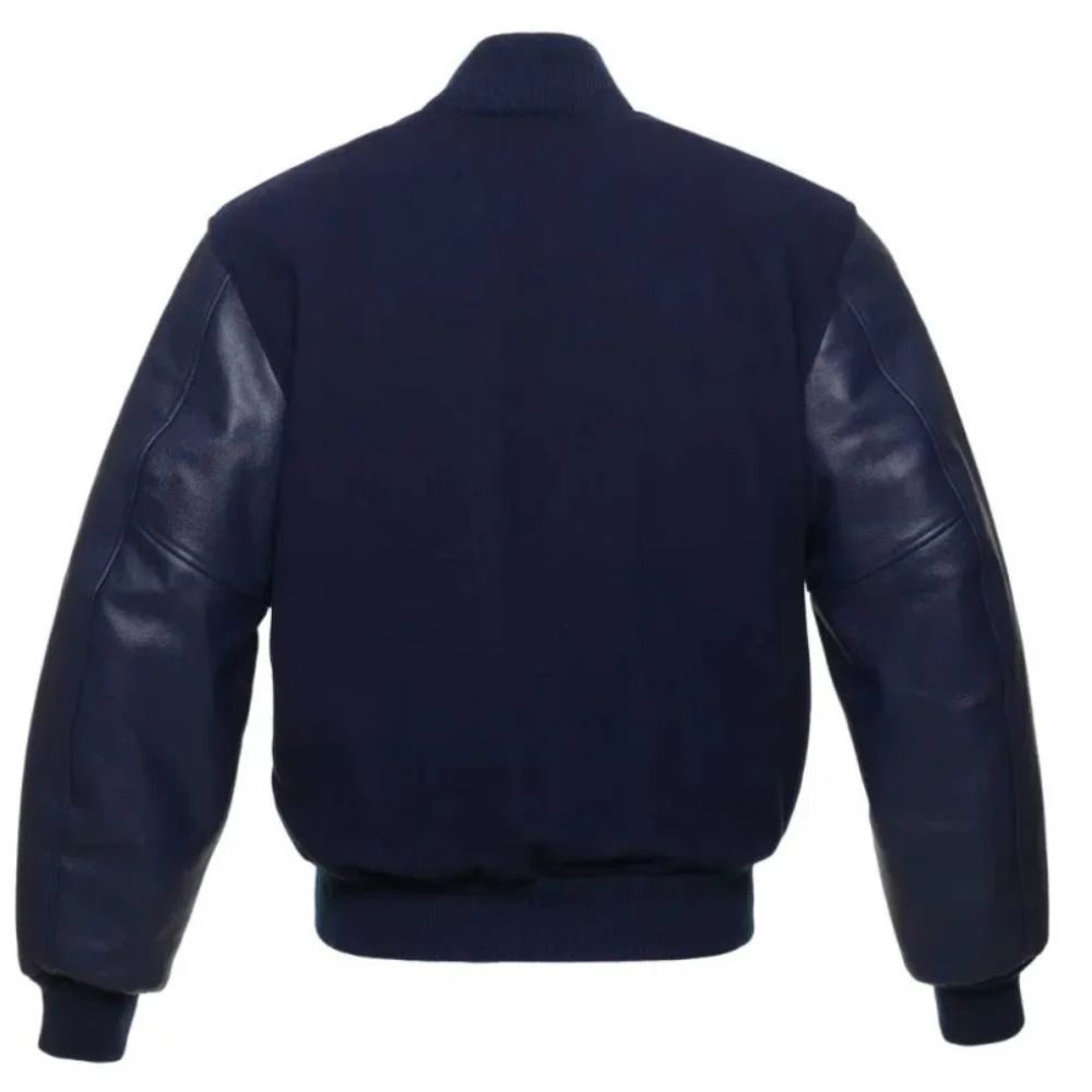 Navy Tradition Varsity Jacket