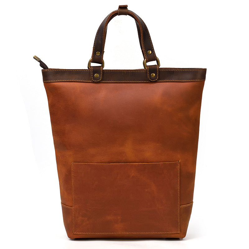 Tan Ridgeway Laptop Tote