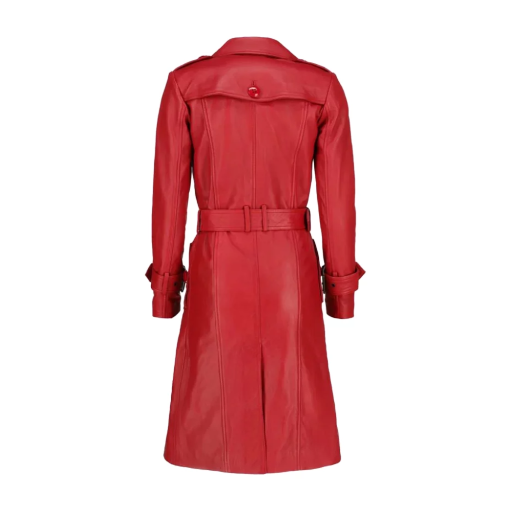 Red Seraph Trench Coat