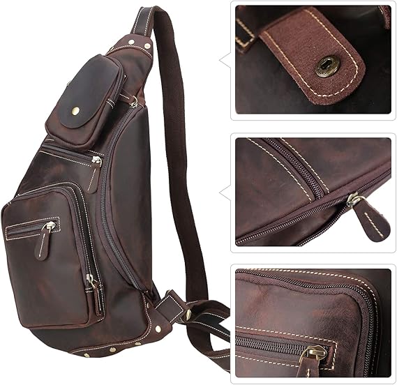 The Adventurer's Executive Leather Chest Bag