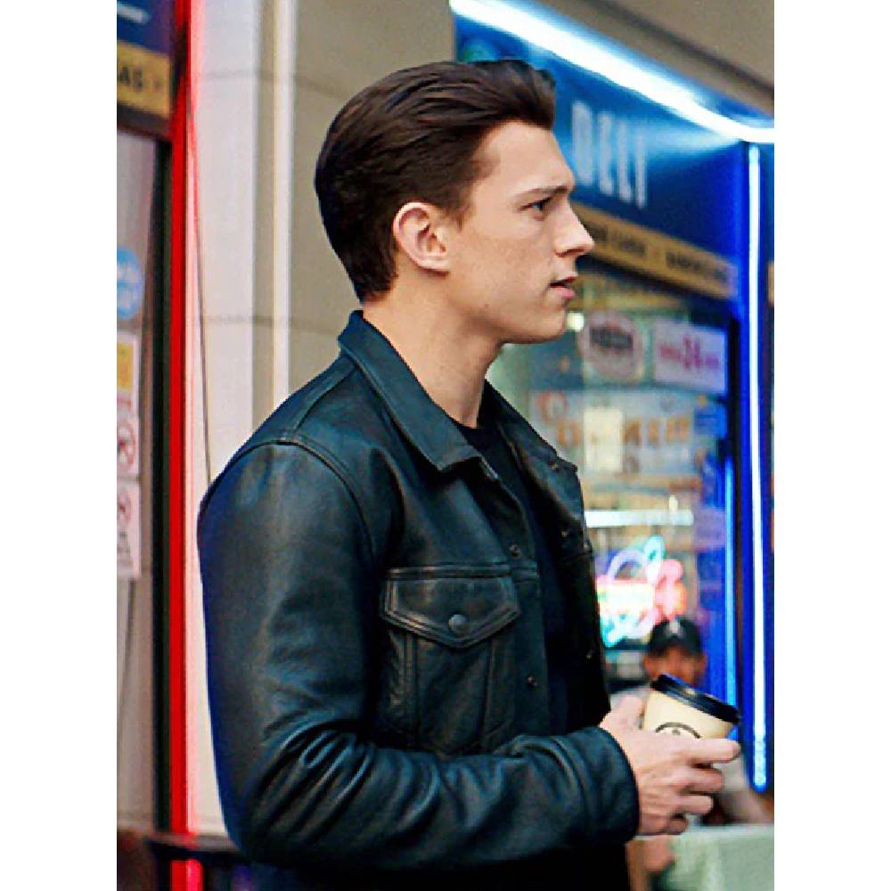 Tom-Holland-Uncharted-Leather-Jacket