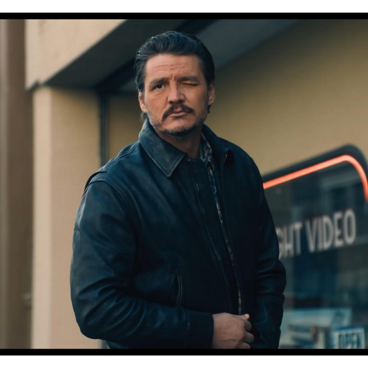 Pedro Pascal Freaky Tales Clint Leather Jacket