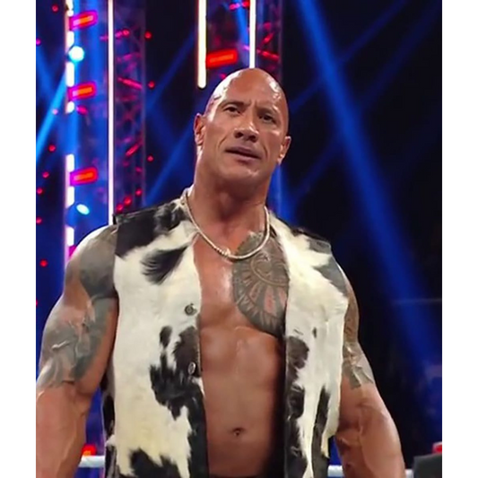 WWE Raw 2024 Dwayne Johnson Vest