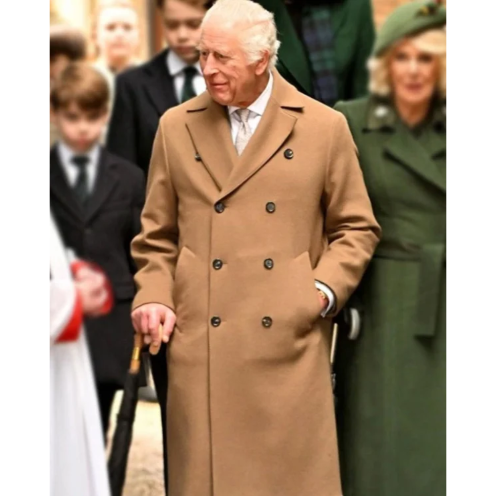 Christmas Service 2024 King Charles Coat