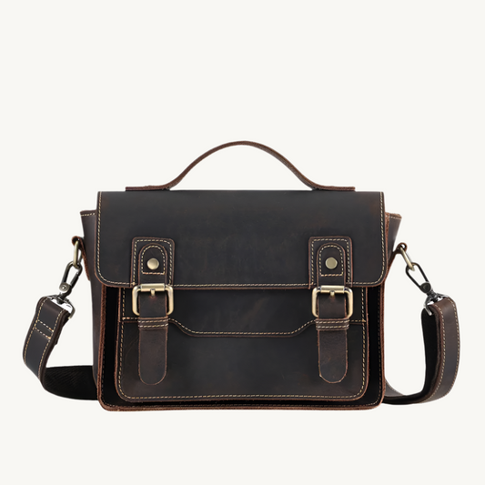 Brown-Vintage-Leather-Messenger-Bag-for-7.9"-iPad