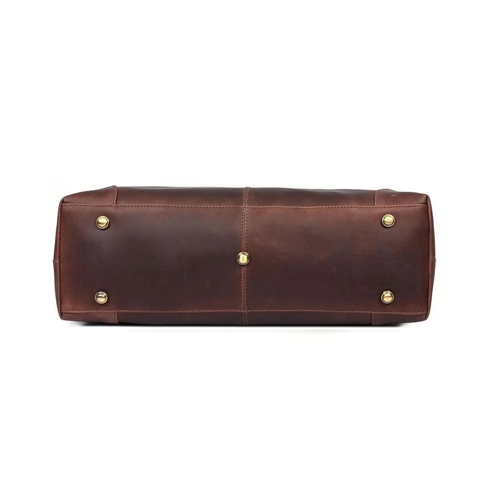 Duchess Brown Leather Tote