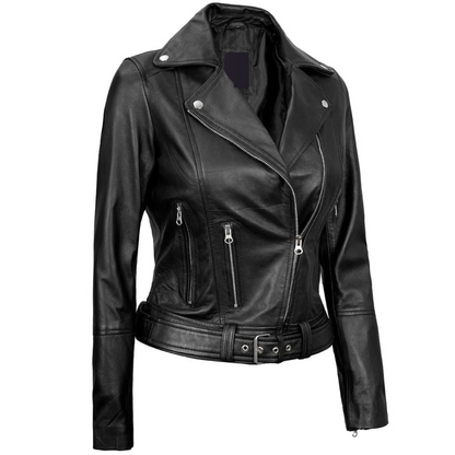 Black Halo Biker Jacket