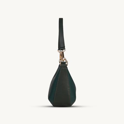 Modern Deep Green Mini Handbag