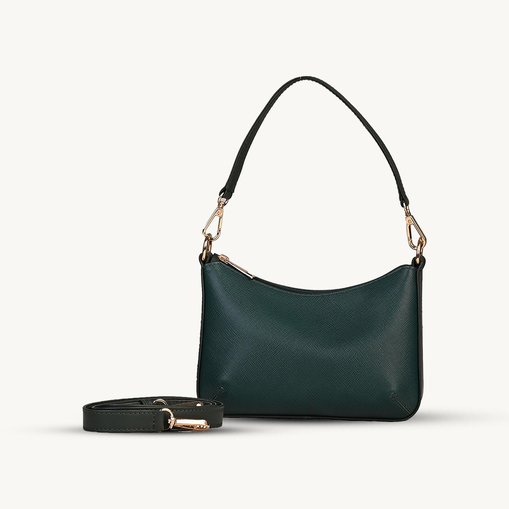 Modern Deep Green Mini Handbag