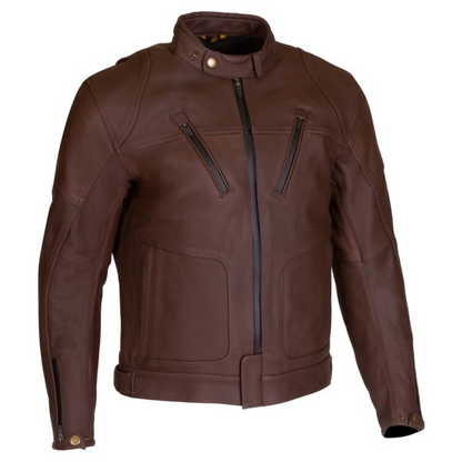 Brown Maverick Motorcycle Jacket
