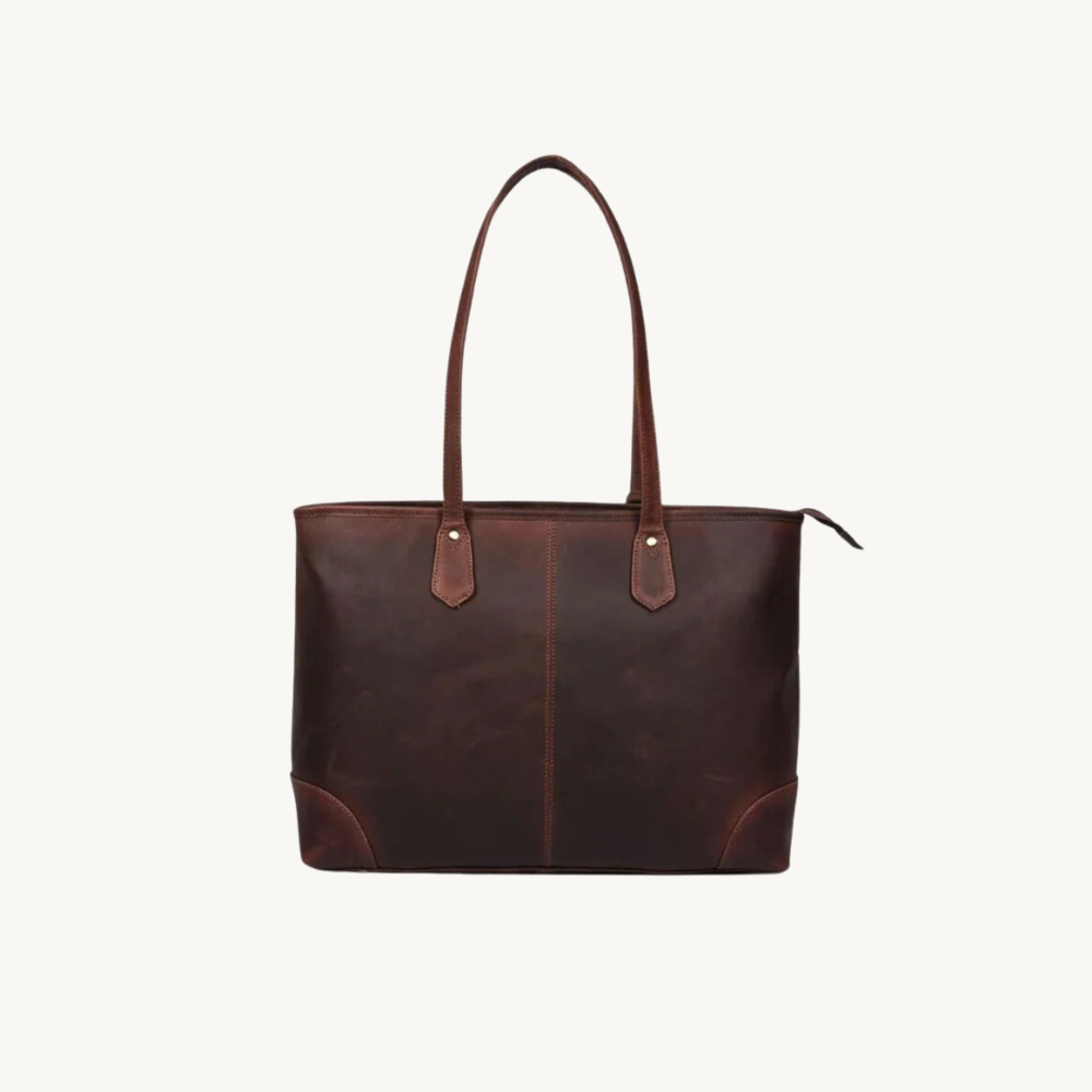 Duchess Brown Leather Tote