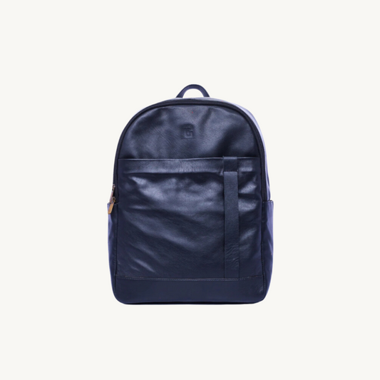 Dark-Blue-Glide-Leather-Backpack