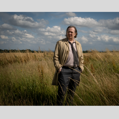 Gary Oldman Slow Horses Beige Cotton Long Coat