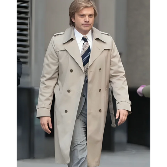 Sebastian Stan The Apprentice 2024 Trench Coat
