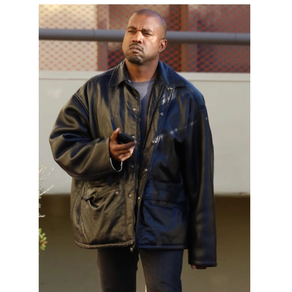 Kanye-West-Leather-Jacket