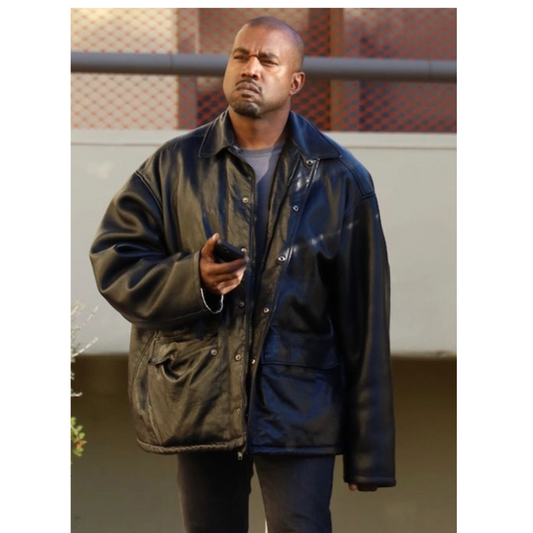 Kanye-West-Leather-Jacket