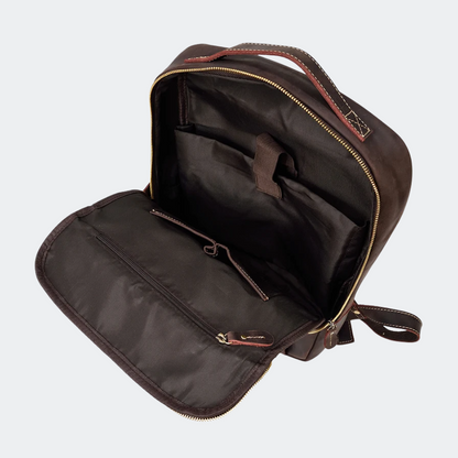 Heritage Dark Brown Laptop Backpack