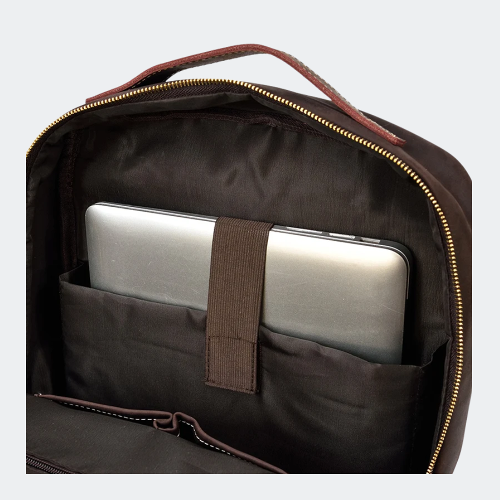 Heritage Dark Brown Laptop Backpack