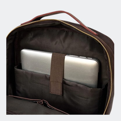 Heritage Dark Brown Laptop Backpack