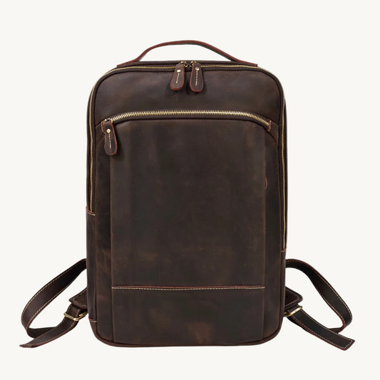 Heritage Dark Brown Laptop Backpack