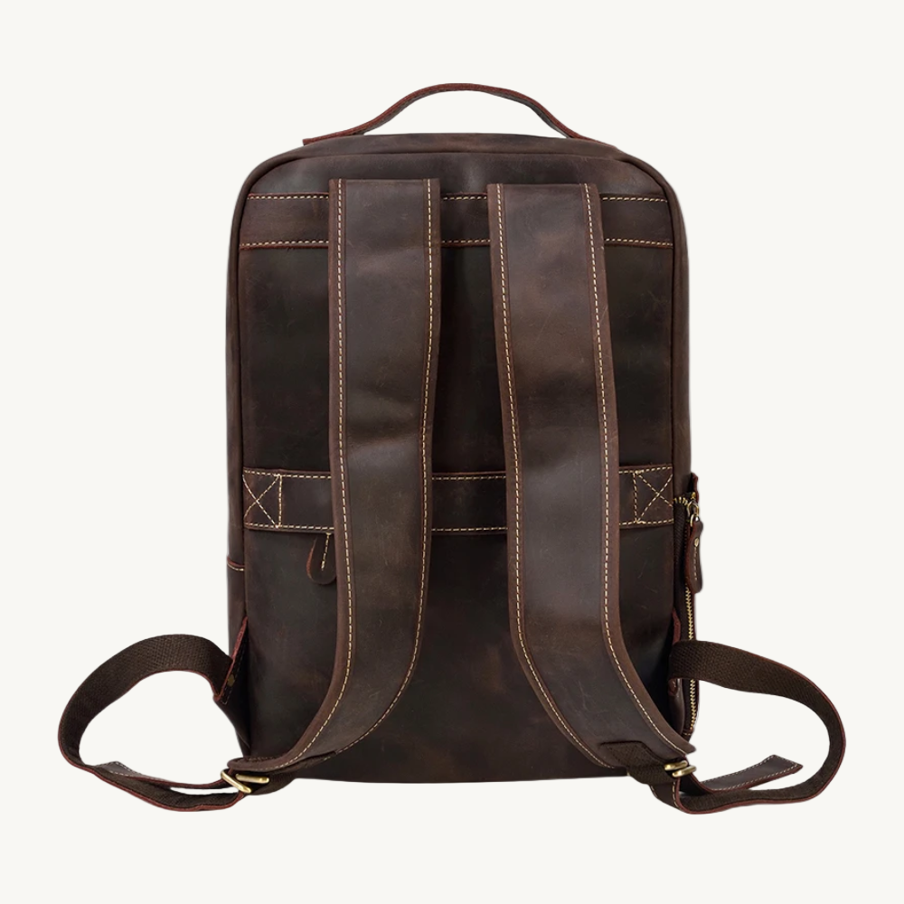 Heritage Dark Brown Laptop Backpack