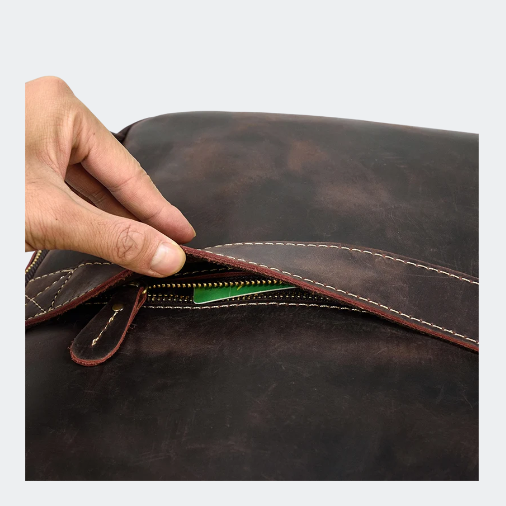Heritage Dark Brown Laptop Backpack