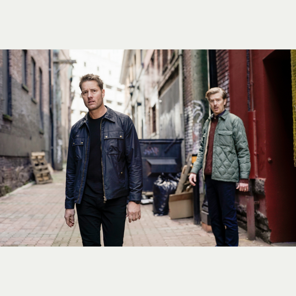 Classic Black Cotton Jacket with Shirt Collar