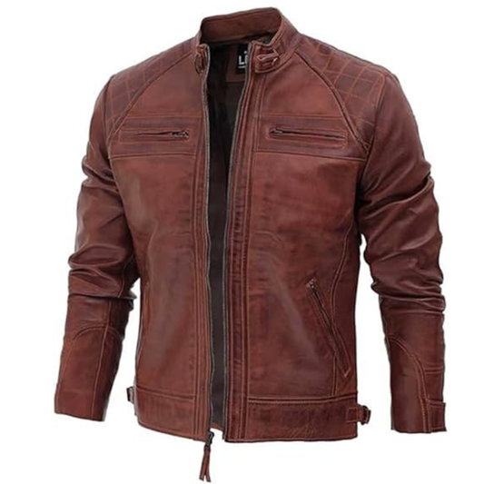 Ashen-Brown-Biker-Jacket