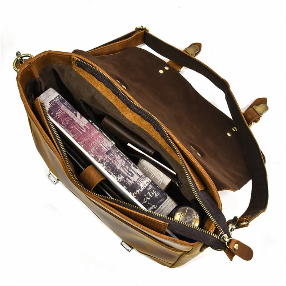 Tan Epoch Satchel