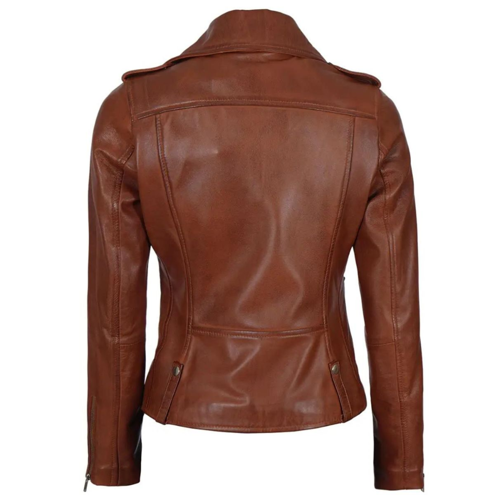Brown Steel Racer Jacket