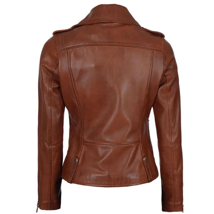 Brown Steel Racer Jacket
