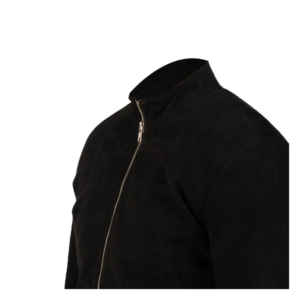 ﻿Dark Desire Tan Suede Jacket