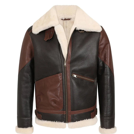 Men's-Black-and-Brown-Falcon-Shearling-Jacket