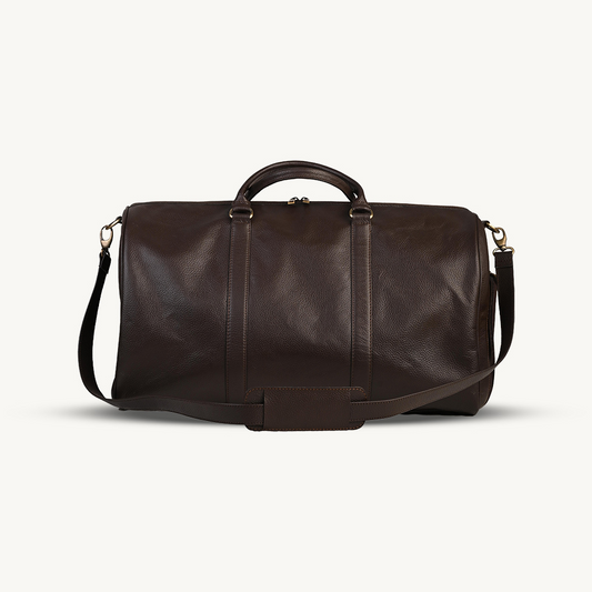 Luxe Espresso Brown Duffle