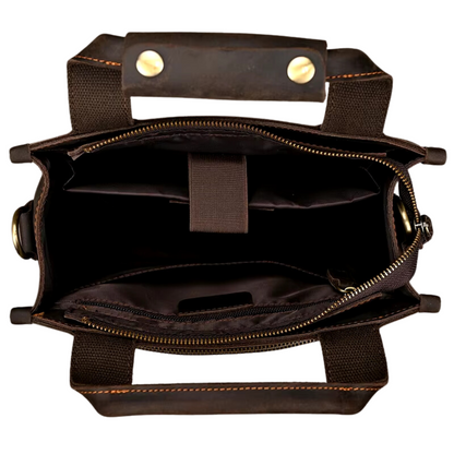 Brown Templar Messenger Bag